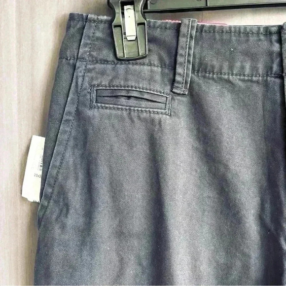 Men’s Old Navy Broken In Straight Black Khaki Pants Casual Work Comfy SZ 28X30 - Picture 5 of 8